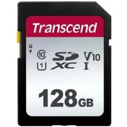 Карта памяти Transcend TS SDC300S 128GB (TS128GSDC300S) (черный)