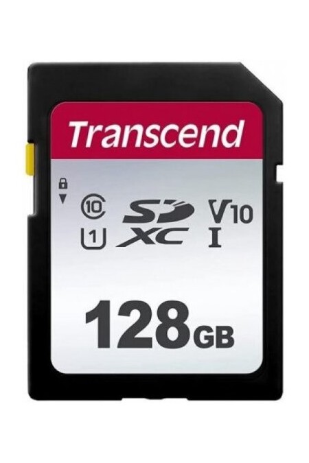 Карта памяти Transcend TS SDC300S 128GB (TS128GSDC300S) (черный) 