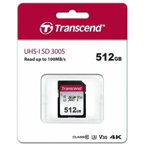 Карта памяти Transcend TS SDC300S 512GB (TS512GSDC300S) (черный) 1