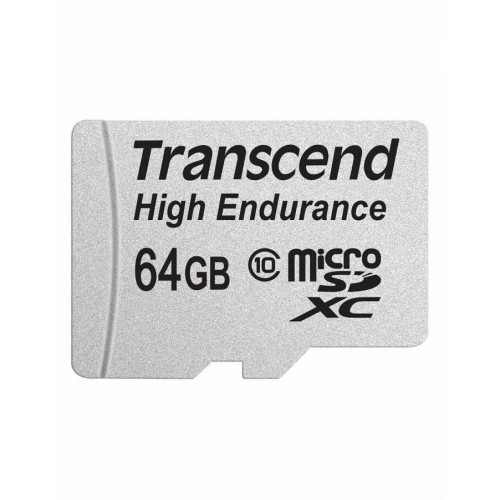 Карта памяти Transcend TS USDXC10V 64GB + SD адаптер (TS64GUSDXC10V) (серебристый) 6