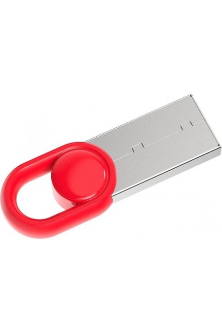 Флешка Netac UM2 USB3.2 64GB (NT03UM2N-064G-32RE) (серебристый/красный) 4