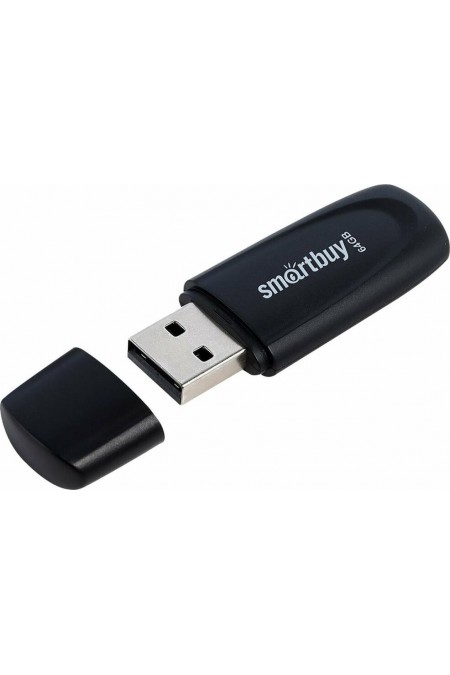 Флешка SMARTBUY (SB064GB2SCK) UFD 2.0 64GB (черный) 6