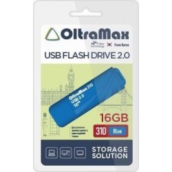 Флешка OLTRAMAX (OM-16GB-310) USB 2.0 16GB (синий)