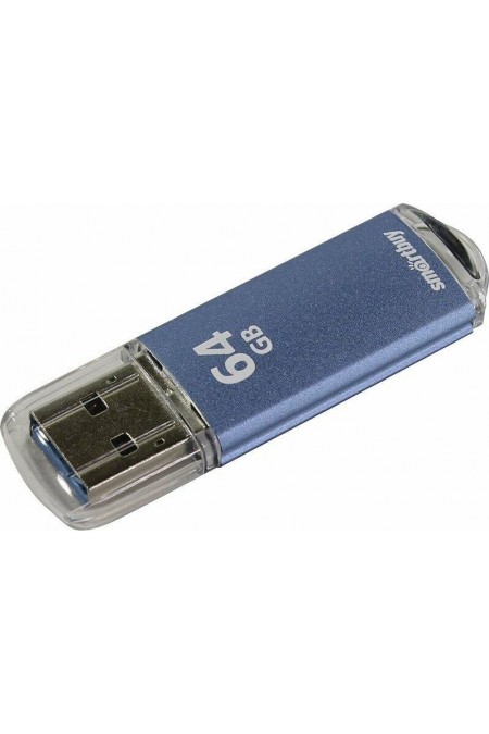 Флешка SMARTBUY (SB64GBVC-B3) USB 3.0 64GB (синий) 8