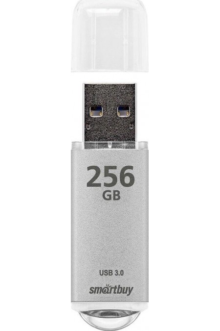 Флешка SMARTBUY (SB256GBVC-S3) USB3.0 256GB (серебристый) 2
