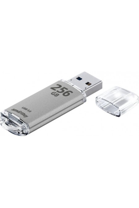Флешка SMARTBUY (SB256GBVC-S3) USB3.0 256GB (серебристый) 3