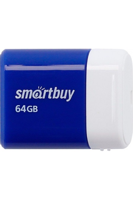 Флешка SMARTBUY (SB64GBLARA-B) USB 2.0 64GB (синий) 1