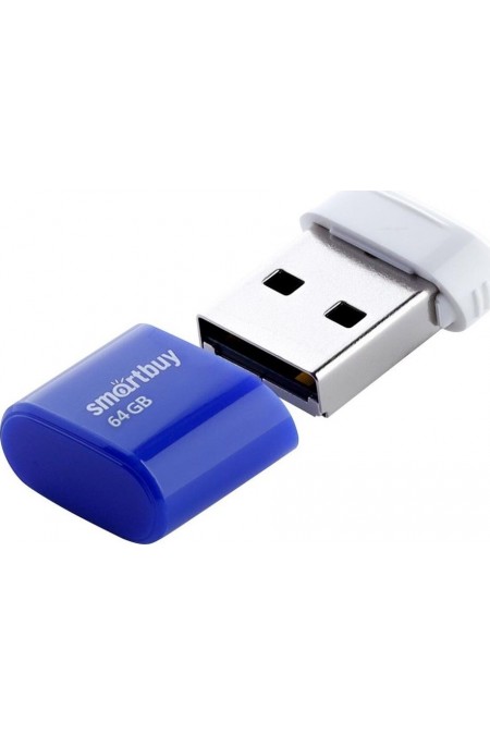 Флешка SMARTBUY (SB64GBLARA-B) USB 2.0 64GB (синий) 2