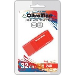 Флешка OLTRAMAX (OM-32GB-240) USB 2.0 32GB (красный)