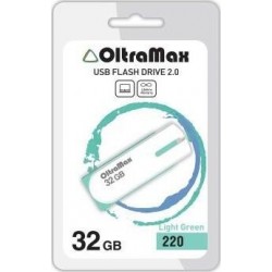 Флешка OLTRAMAX USB 2.0 32GB (OM-32GB-220) (светло зеленый)