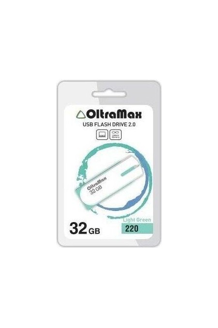 Флешка OLTRAMAX (OM-32GB-220) USB 2.0 32GB (зеленый) 2