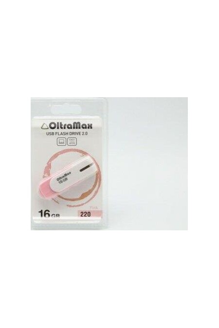 Флешка OLTRAMAX OM-16GB-220 USB 2.0 16GB (розовый) 2