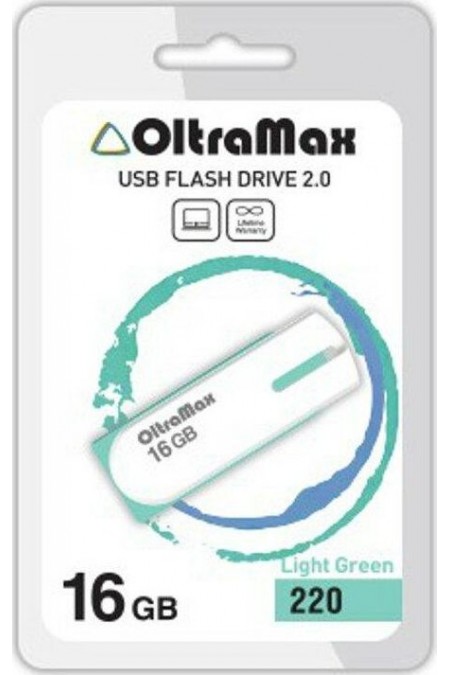 Флешка OLTRAMAX OM-16GB-220 USB 2.0 16GB (зеленый) 4