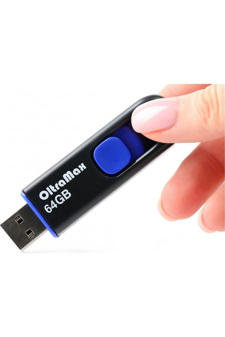 Флешка OLTRAMAX (OM-64GB-250) USB 2.0 64GB (синий) 4
