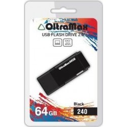 Флешка OLTRAMAX (OM-64GB-240) USB 2.0 64GB (черный)