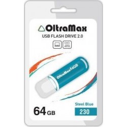 Флешка OLTRAMAX (OM-64GB-230) USB 2.0 64GB (светло-синий)