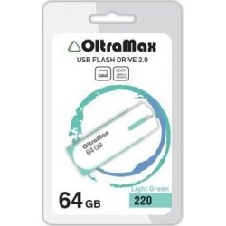 Флешка OLTRAMAX (OM-64GB-220) USB 2.0 64GB (светло-зеленый)