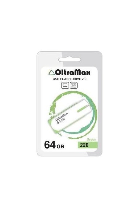 Флешка OLTRAMAX (OM-64GB-220) USB 2.0 64GB (светло-зеленый) 2
