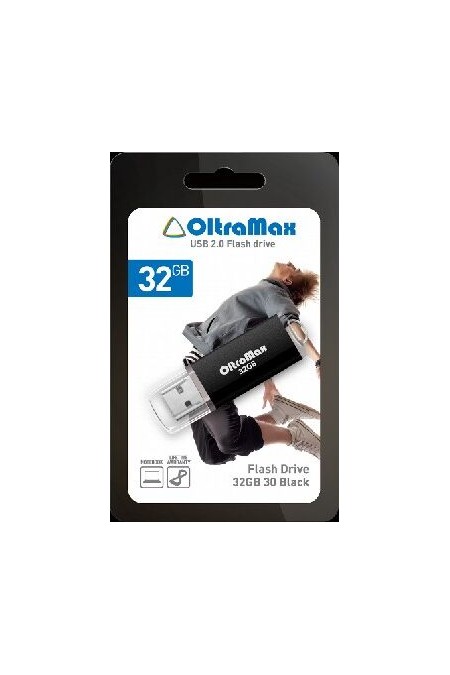 Флешка OLTRAMAX USB 2.0 32GB (OM032GB30-В) (черный) 