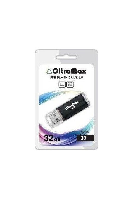 Флешка OLTRAMAX USB 2.0 32GB (OM032GB30-В) (черный) 4