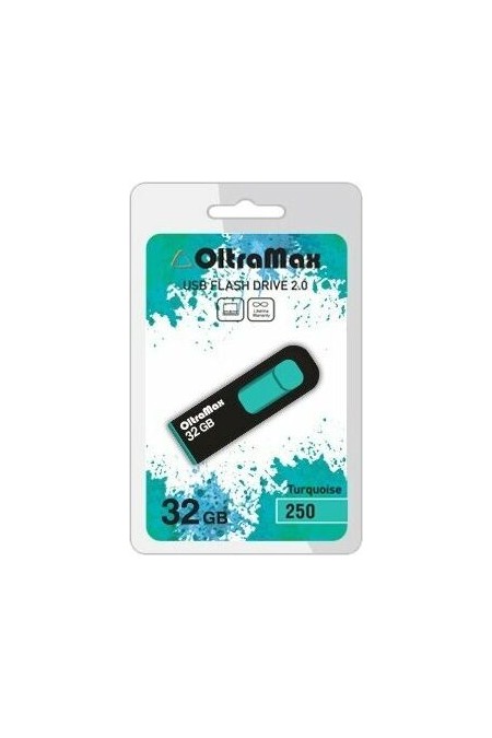 Флешка OLTRAMAX USB 2.0 32GB (OM-32GB-250) (бирюзовый) 1