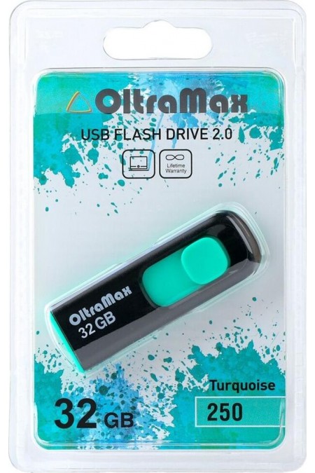 Флешка OLTRAMAX USB 2.0 32GB (OM-32GB-250) (бирюзовый) 3