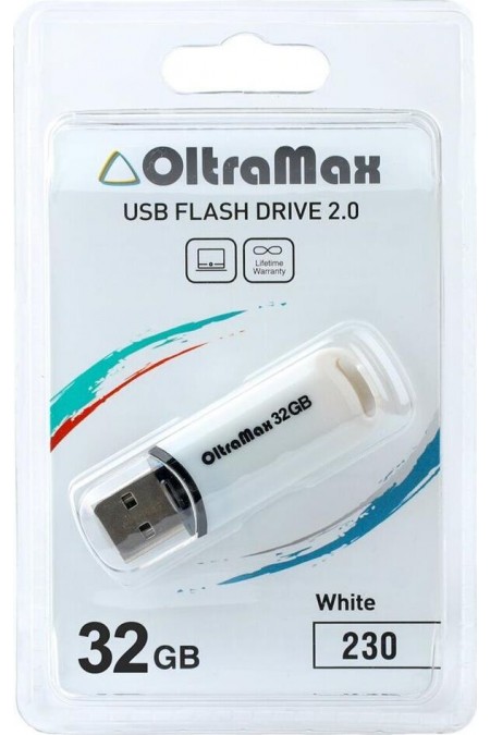 Флешка OLTRAMAX (OM-32GB-240) USB 2.0 32GB (белый) 3