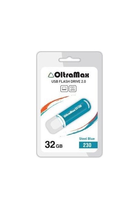 Флешка OLTRAMAX USB 2.0 32GB (OM-32GB-230) (светло-синий) 