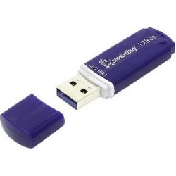 Флешка SMARTBUY (SB128GBCRW-BL) USB3.0 128GB (синий)