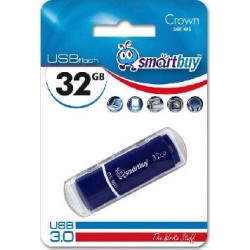 Флешка SMARTBUY (SB32GBCRW-BL) USB 3.0 32GB (синий)