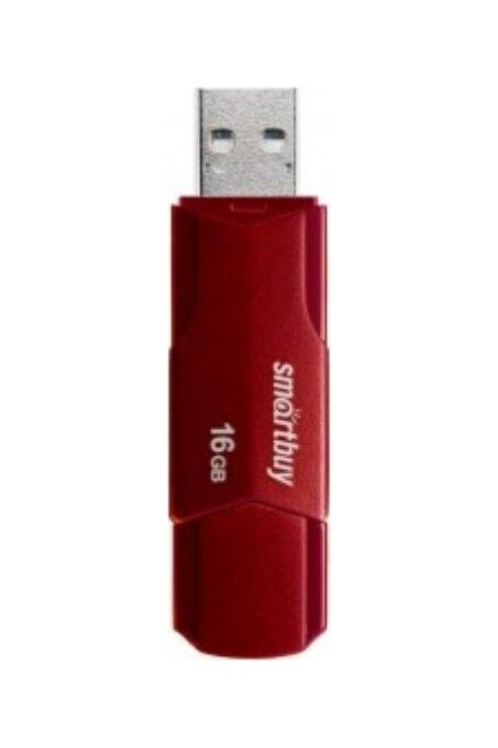 Флешка SmartBuy CLUE USB 2.0 16GB (SB16GbCLU-BG) (красный) 9