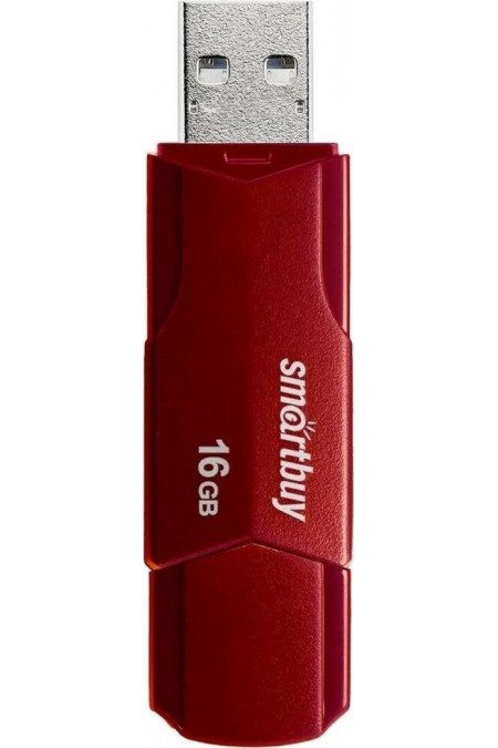 Флешка SmartBuy CLUE USB 2.0 16GB (SB16GbCLU-BG) (красный) 3