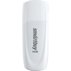 Флешка Smartbuy Scout USB 2.0 16GB (SB016GB2SCW) (белый)