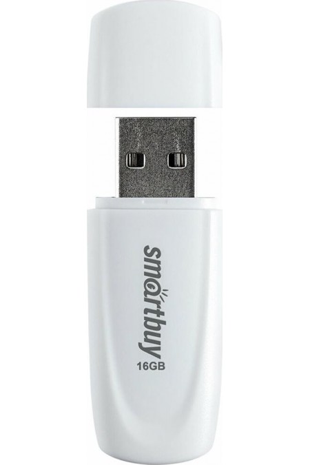 Флешка Smartbuy Scout USB 2.0 16GB (SB016GB2SCW) (белый) 5