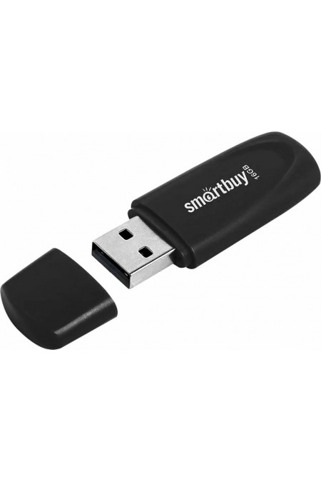Флешка SmartBuy USB 2.0 16GB (SB016Gb2SCK) (черный) 4
