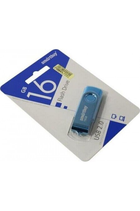 Флешка Smartbuy UFD 2.0 16GB (SB016Gb2TWB) (синий) 2