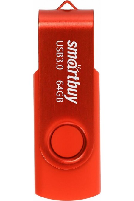 Флешка SMARTBUY Twist UFD 3.0/3.1 64GB (SB064GB3TWR) (красный) 5