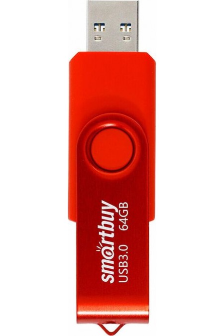 Флешка SMARTBUY Twist UFD 3.0/3.1 64GB (SB064GB3TWR) (красный) 7