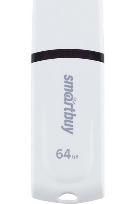 Флешка SMARTBUY Paean USB 2.0 64GB (SB64GBPN-W) (белый) 1