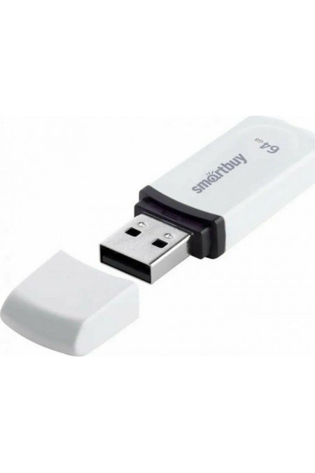 Флешка SMARTBUY Paean USB 2.0 64GB (SB64GBPN-W) (белый) 4