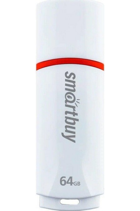 Флешка SMARTBUY Paean USB 2.0 64GB (SB64GBPN-W) (белый) 5