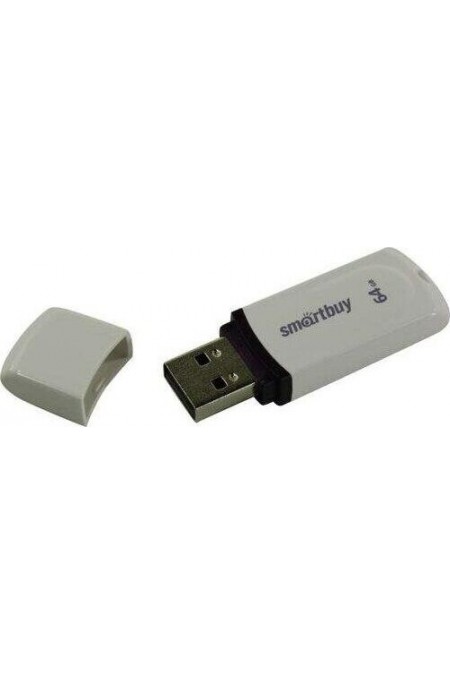 Флешка SMARTBUY Paean USB 2.0 64GB (SB64GBPN-W) (белый) 7