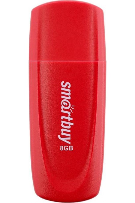 Флешка SMARTBUY Scout UFD 2.0 8GB (SB008GB2SCR) (красный) 