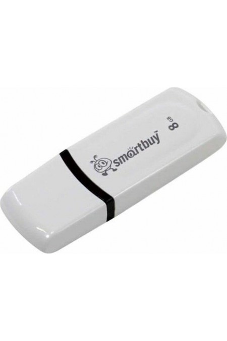 Флешка SMARTBUY PAEAN USB 2.0 8GB (SB8GBPN-W) (белый) 11