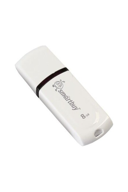 Флешка SMARTBUY PAEAN USB 2.0 8GB (SB8GBPN-W) (белый) 2