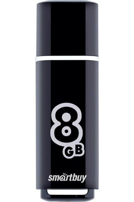 Флешка SMARTBUY GLOSSY SERIES USB 2.0 8GB (SB8GBGS-K) (черный) 3