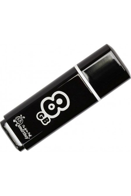 Флешка SMARTBUY GLOSSY SERIES USB 2.0 8GB (SB8GBGS-K) (черный) 4