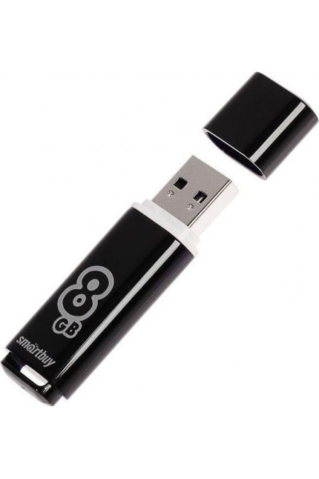 Флешка SMARTBUY GLOSSY SERIES USB 2.0 8GB (SB8GBGS-K) (черный) 5