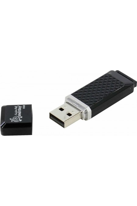 Флешка SMARTBUY QUARTZ SERIES USB 2.0 8GB (SB8GBQZ-K) (черный) 13
