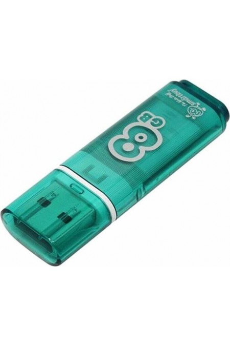 Флешка SMARTBUY GLOSSY SERIES USB 2.0 8GB (SB8GBGS-G) (зеленый) 13